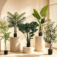 120cm 4ft Kunstmatige Olijfplanten Groen Decoratief Tuinieren Palm Tuindecoratie Huisdecoratie Kunstmatige Bomen Kunstplant