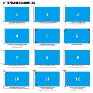 <span class=keywords><strong>Banderas</strong></span> y Pancartas Personalizadas con Impresión Digital en Serigrafía y Sublimación, Diseño Propio, Bandera Personalizada de 3x5 - Product Image 4