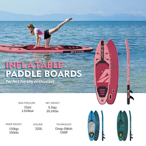 Vente en gros - Best-seller - SUP gonflable hybride en PVC Drop Stitch 11' x 34" avec <span class=keywords><strong>pompe</strong></span> pour tous les niveaux - Product Image 2