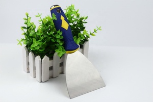 Chất lượng tốt thép carbon màu xanh và màu vàng xử lý Putty <span class=keywords><strong>scraper</strong></span> nhựa nhỏ Putty dao - Product Image 6