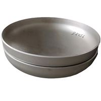 Tapa de extremo roscada de tubo de acero inoxidable sanitario 304 316L cabeza de tanque