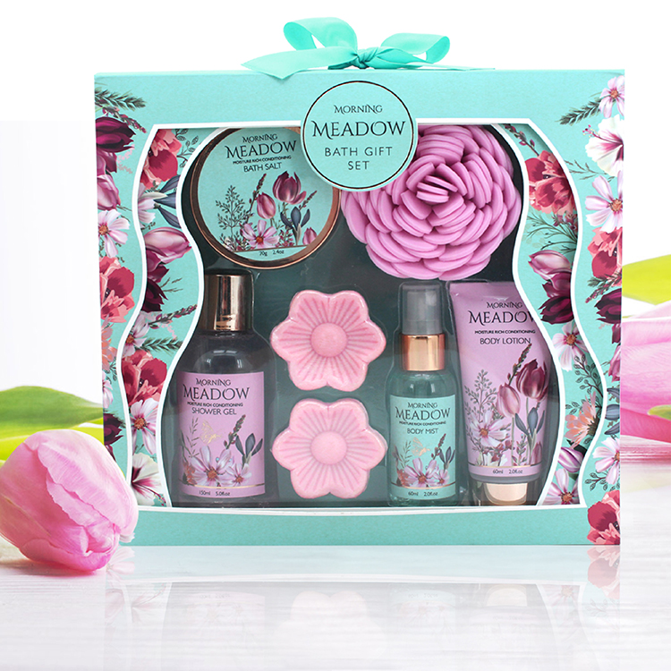 Оптовая продажа, роскошные спа-наборы, Органический Уход за телом, Oem, подарочный набор для элегантной ванны