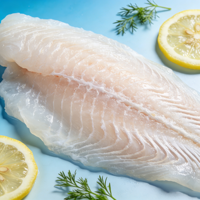 Filet de Pangasius IQF surgelé sans peau ni os 170-220g 10x1kg Fournisseur en gros de fruits de mer en vrac
