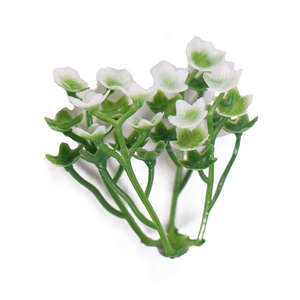 Plante artificielle en gypsophile suspendue, protégée contre les UV, en PE, résistante à l'eau, 28 cm, pour mariage - Product Image 4