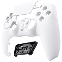 Coque avant de boîtier personnalisé blanc eXtremeRate pour contrôleur PS5
