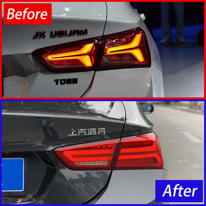 KGKB Para Chevrolet <span class=keywords><strong>Malibu</strong></span> XL 2016-2019, Luces Traseras LED Automáticas Estilo Audi, Accesorios Dinámicos de Señal de Giro, Lámparas Traseras para Auto, Actualización Nueva - Product Image 4