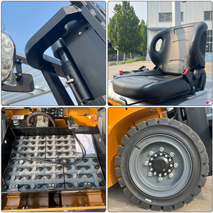 Carretilla elevadora multifuncional New Energy, 2 toneladas, 3 toneladas, batería de <span class=keywords><strong>4</strong></span> toneladas, carretilla elevadora eléctrica de 4000Kg, carretilla elevadora totalmente eléctrica - Product Image 3