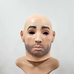 Masque réaliste en latex pour femme chauve, masque intégral pour Halloween, cosplay, fête costumée, déguisement, masque de tête pour mascarade, déguisement d'horreur - Product Image 3