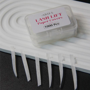 Kit de recourbement de cils en silicone 1000 pièces avec papiers résistants à la chaleur pour rehaussement de cils et outils d'amélioration du volume - Product Image 1