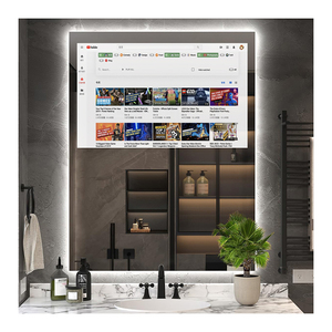 Hiện đại sang trọng trang trí nội thất phòng tắm không thấm nước TV chống sương mù công nghệ thông minh Bluetooth 50 loa không dây cảm ứng Cảm biến hình chữ nhật - Product Image 1