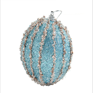 Meilleure vente <span class=keywords><strong>2022</strong></span> boule de décoration de sapin de noël de 8cm, pendentif, boules colorées, ornements de noël dorés, boule de noël - Product Image 4