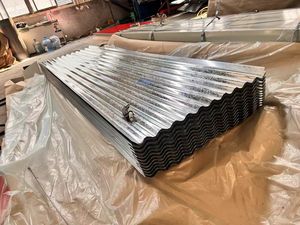 Tôle de toiture en zinc galvanisé, tôle d'acier ondulée, tôle de toiture en fer, matériau de construction - Product Image 5