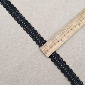 High Quality 100% Cotton Crochet Lace Trim Water Soluble Floral Pattern <b>French</b> Lace for Garment Use Soft Elegant <b>Vintage</b> Style - Product Image 3