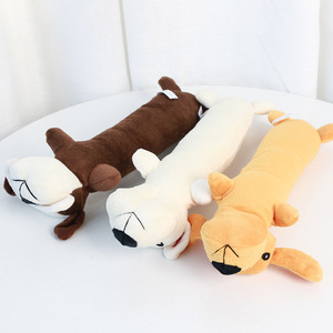 Pet <b>Plush</b> Toys Dog Chew Toys Puppy <b>Cats</b> Biting Sound Squeaky Toys Cartoon Sausage Dog Stuffed Dachshund - Product Image 6