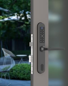 साइनवो डिजिटल टलॉक फिंगरप्रिंट टुया स्मार्ट लॉक पासवर्ड कार्ड कुंजी फिंगरप्रिंट दरवाजा लॉक - Product Image 4