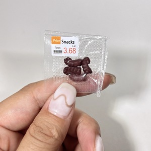 ผักและผลไม้ขนาดจิ๋ว บรรจุสูญญากาศ กล่องอาหารทะเลจำลอง ของเล่นตกแต่งบ้านตุ๊กตา อุปกรณ์ประกอบฉากถ่ายภาพจำลอง - Product Image 6