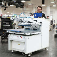 Imprimante à écran simple couleur à grande vitesse entièrement automatique PRINTYOUNG FB-4060, nouvelle machine économique à micro-ordinateur pour l'impression de cartes