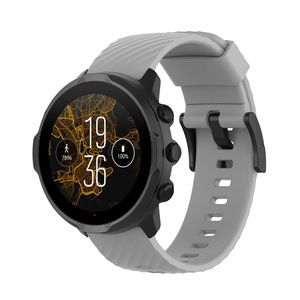 Convient pour le bracelet en silicone bicolore Suunto7, <span class=keywords><strong>Suunto</strong></span> <span class=keywords><strong>Spartan</strong></span> <span class=keywords><strong>Sport</strong></span>, bracelet en silicone Songtuo 9, 24 mm - Product Image 2