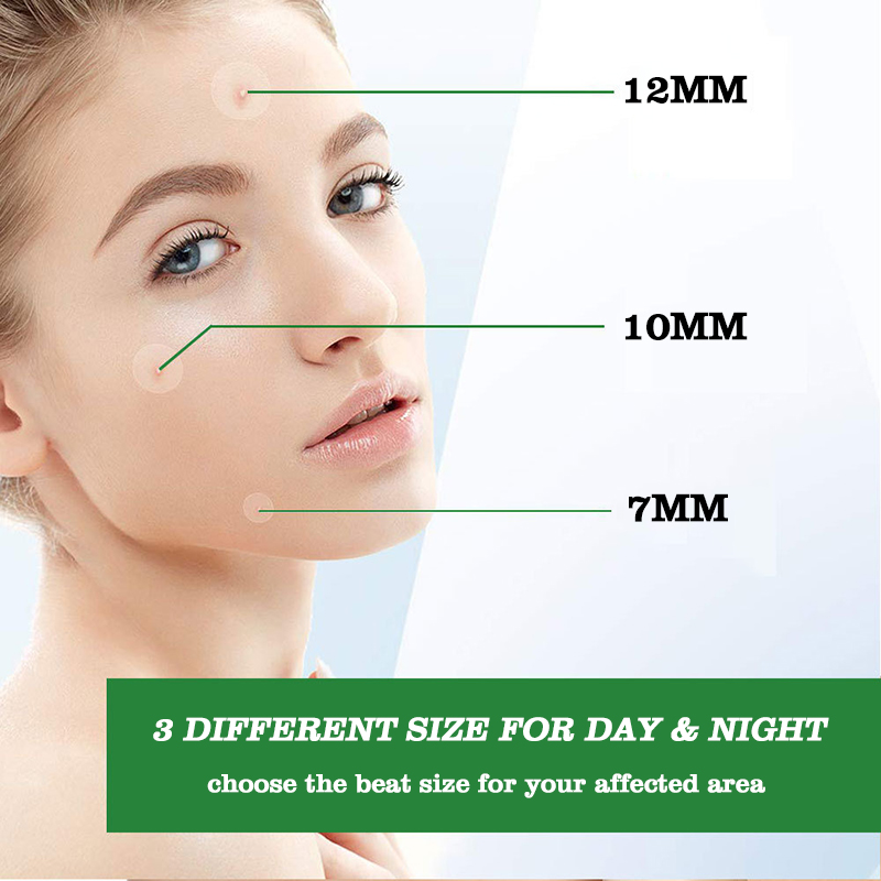 custom waterproof invisible ultra- thin hydrocolloid acne pimple spot patch adhesive blemish patch for acne healing
