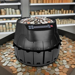 ComPOSxb Compteuse de monnaie à auto-examen SE9000 : Compte et trie les pièces mixtes avec la machine de tri automatique des pièces - Product Image 3