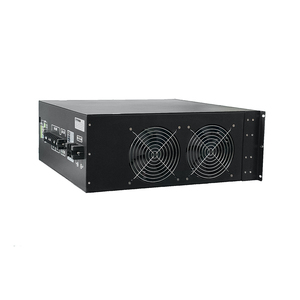 Convertidor de Montaje en Rack 4U de 6.4Kw 110/220VDC a 220VAC para Telecomunicaciones, Onda Sinusoidal Pura, Cargador Conmutador BVT110/220-8KVAR de Alta Eficiencia - Product Image 4