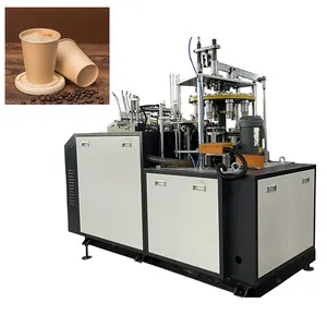 70-100 Pcs/min Automatische Vormen Papier Plaat Koffie Thee Kartonnen Beker Making Machine Prijs