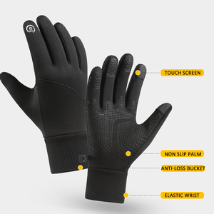 Gants d'<span class=keywords><strong>Hiver</strong></span> 2025 pour Sports de Plein Air Course à Pied, Doigts Complets Antidérapants Étanche Écran Tactile Unisexe pour Activités Extérieures <span class=keywords><strong>Moto</strong></span> - Product Image 5