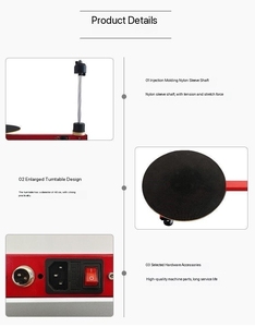 Electric Turntable <b>Stretch</b> Film Packaging <b>Machine</b> Plastic Film Carton Packaging <b>Machine</b> Is Easy to Operate - Product Image 6