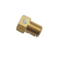 Vapeur sous tension 76 degrés mâle NPT1/4 bouchon fusible en laiton