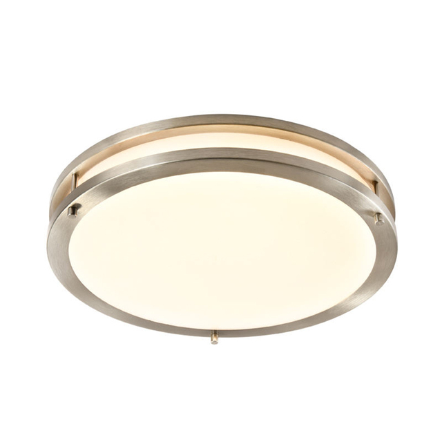 Five Stars Shenzhen Factory Direct Sale 15W Flush Mount Home Lights Double Ring LED Ceiling Light with Built-In Driver