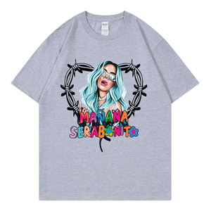 Camiseta personalizada para mujer, camiseta <span class=keywords><strong>Karol</strong></span> <span class=keywords><strong>G</strong></span> para niña - Product Image 2