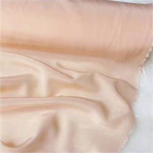 Haute qualité teint couleur unie commercialisable 100% naturel <span class=keywords><strong>CDC</strong></span> soie crêpe De Chine tissus pour confortable dame robe jupe - Product Image 3
