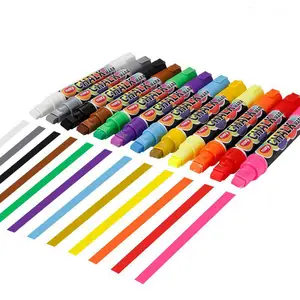 OEM Customized Jumbo Heat Erasable Colorful Cars Window Glass Liquid Chalk Marker Pen