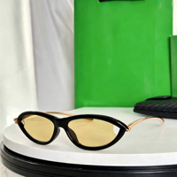 Lunettes de soleil tendance à monture intégrale, légères, avec verres PC dégradés dorés, protection UV400, pour unisexe, plage et extérieur