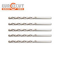Eurocut Factory HSS DIN340 Foret hélicoïdal longue série HSS M2 M35 M42 pour le forage des métaux