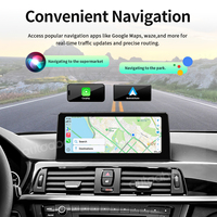 Lecteur audio de voiture 8,8'' avec écran Linux pour BMW Série 3/4 F30, CarPlay sans fil, Android Auto, interface vidéo multimédia, Mirror Link