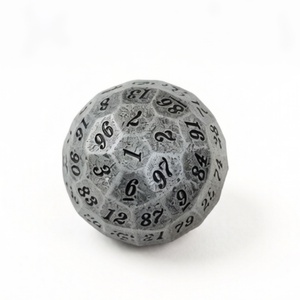 Nuevo Dado Esférico D100 de Metal Antiguo Personalizado 2026 con 100 Caras para <span class=keywords><strong>Dungeons</strong></span> and Dragons - Product Image 3