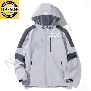 Customized Sun Protection Clothing Hooded Breathable Lightweight UV Protection Clothing Sports <b>Jacket</b> Outdoor Hiking <b>Jacket</b> Men - Product Image 4