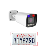 Cámara IP con Reconocimiento de Matrículas (ALPR/LPR) IP66, Sensor CMOS, Tarjeta SD para Control de Acceso de Vehículos, Grabación de Entrada/Salida
