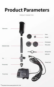 <span class=keywords><strong>SUNSUN</strong></span> Pompe de fontaine de bassin d'eau pour poisson Koi <span class=keywords><strong>HJ</strong></span>-743 de jardin/943/1143/1543/1843 - Product Image 5