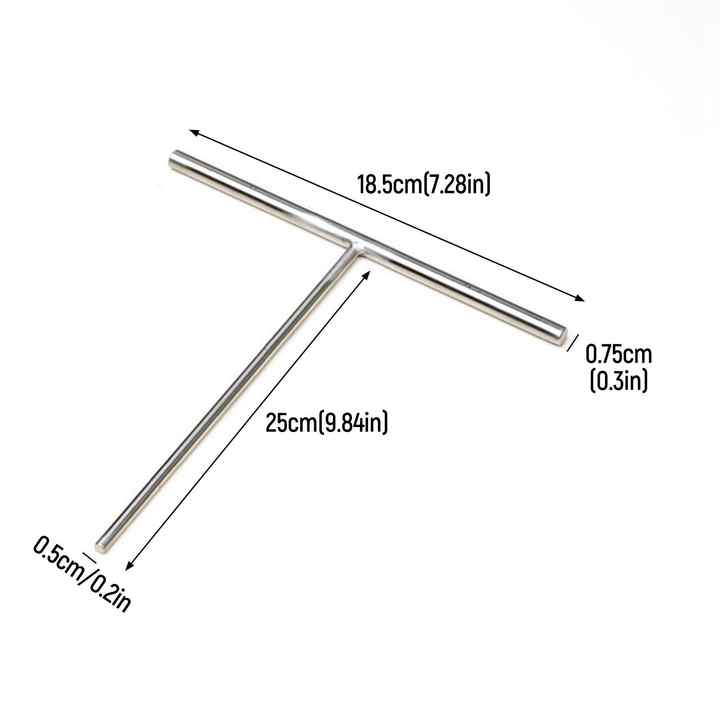 Large T-Shaped Crepe Spreader Dessert Tools Kitchen Gadgets for Restaurant Stall Batter Spreader