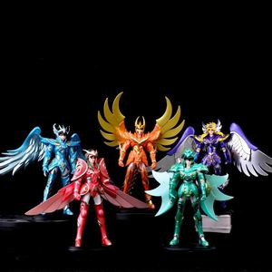 โมเดลฟิกเกอร์ PVC รูปปั้นของเล่นสำหรับเด็ก5รูปแบบสำหรับสะสมมังงะรูปนกฟีนิกซ์ Ikki hyoga <span class=keywords><strong>Seiya</strong></span> - Product Image 2