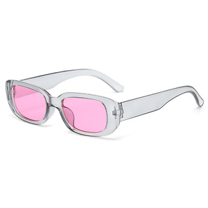All'ingrosso 2025 Vintage occhiali da <span class=keywords><strong>sole</strong></span> Logo personalizzato piccola cornice in plastica Gafas De Sol colori caramella UV400 tonalità retrò alla moda <span class=keywords><strong>sole</strong></span> - Product Image 3