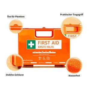 Botiquín <span class=keywords><strong>de</strong></span> Primeros Auxilios Médico Personalizado Emsrun para Montar en la <span class=keywords><strong>Pared</strong></span> con Suministros, Caja <span class=keywords><strong>de</strong></span> Primeros Auxilios <span class=keywords><strong>de</strong></span> Plástico DIN 13157 - Product Image 5
