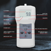 TONY Instrument numérique 4-en-1 de haute qualité pour l'analyse du sol, testeur d'humidité des plantes non invasif en acier inoxydable, précision de 0,5 %, 10 cm