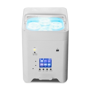 Mini Wireless 4X18W RGBWA + Pin Sạc UV Độ Sáng Cao <span class=keywords><strong>LED</strong></span> Par Làm Cỏ Trắng Uplight - Product Image 2