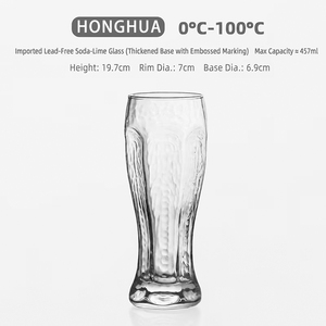 Verres à <span class=keywords><strong>bière</strong></span> hexagonaux de 16 oz pour Witbier <span class=keywords><strong>belge</strong></span>, verres à IPA haut de gamme, verres à Pilsner pour la dégustation de bières artisanales - Vente en gros - Product Image 1