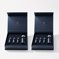 Emballage personnalisé pour peptides avec fermeture magnétique, flacon de 3 ml, boîte en papier avec doublure en éponge pour l'expédition et l'emballage des petites entreprises