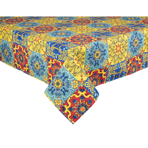 Tovaglia in Cotone Excelsa Trinacria 140x180 Cm Design Fantasia Multicolore - Product Image 2