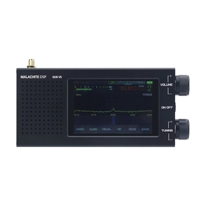 Receptor de Radio SDR GGDX Malachite <span class=keywords><strong>DSP</strong></span> V5 de Aluminio con Firmware 1.10d, Onda Corta (Versión Negra) - Product Image 2